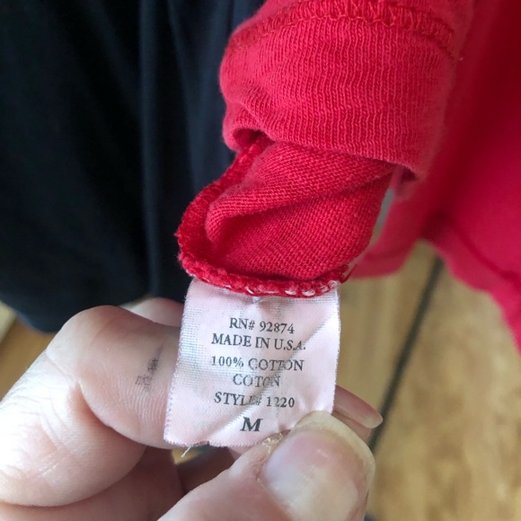 Splendid Cotton V-Neck LS Shirt size medium - Picture 3 of 3